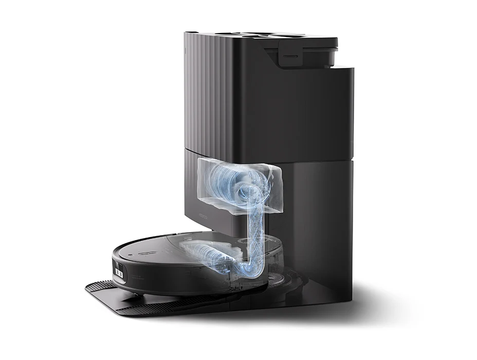 Auto Dust Emptying, up to 65 Days